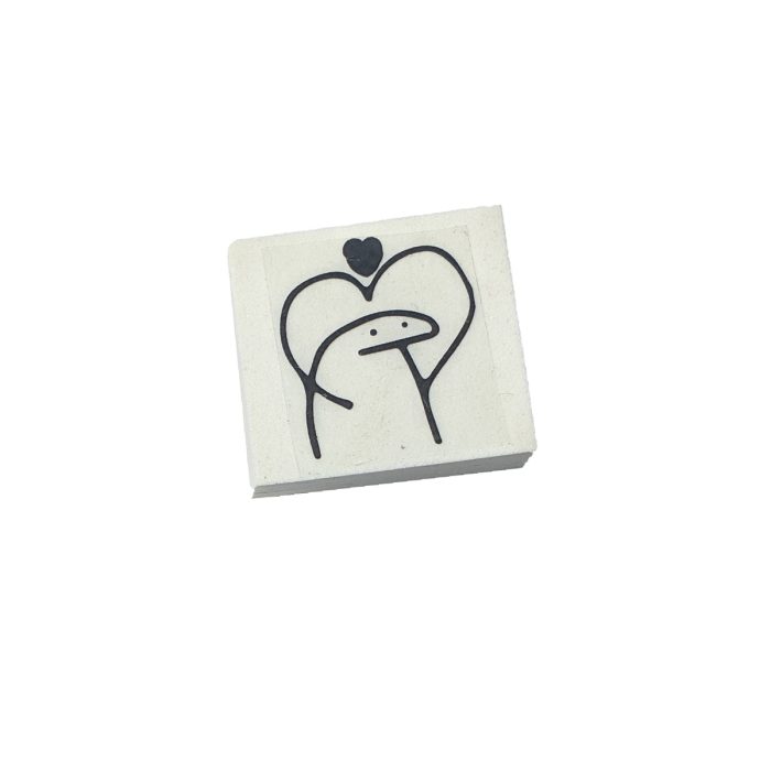 Sello Flork Corazón 3x3 cm